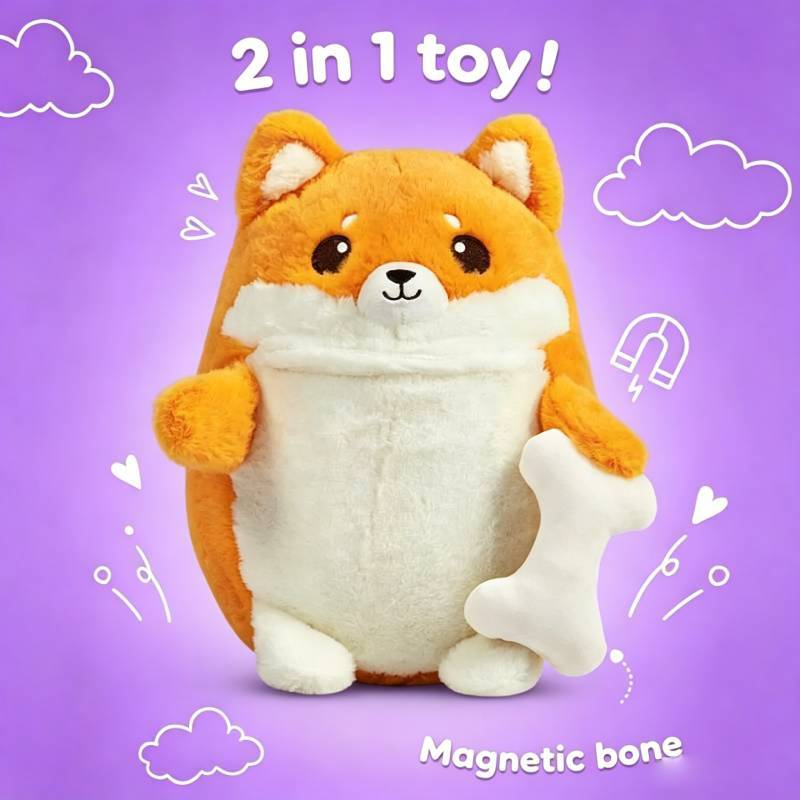 Cat Plush Toy With Soft Short Pile For Collectors And Kids