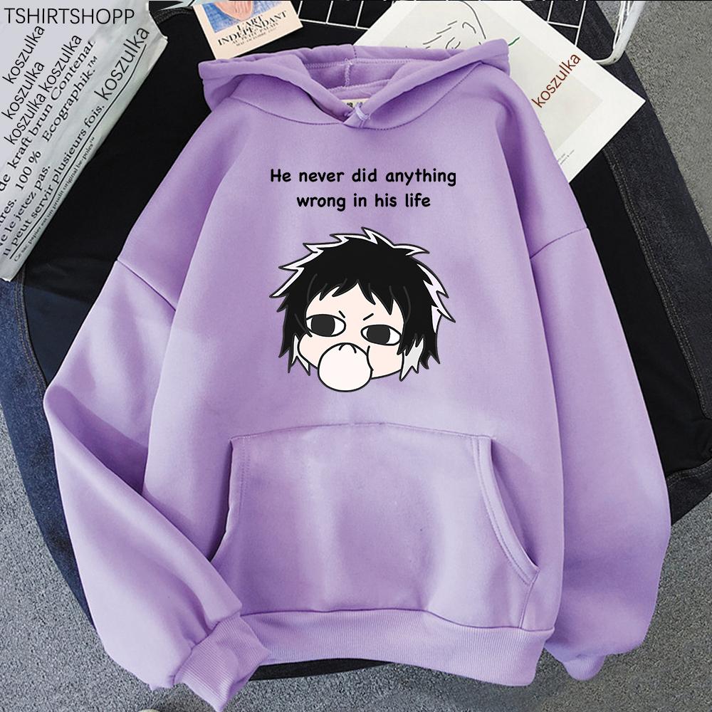 Klasyczne Anime Bungou Stray Dogs Bluza z Kapturem Osamu Dazai Akutagawa Kobiety Harajuku Bluzy Manga Unisex Kawaii Vintage Bluzy