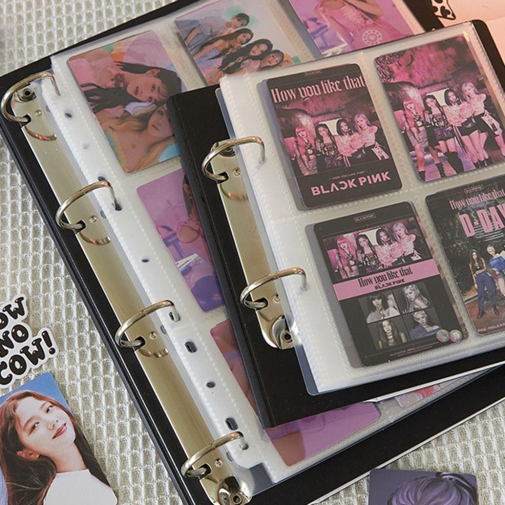 50 Pages Photocard Binder 4/9Grids Card Binder Album Idol Photocard Album  Idol Cards
