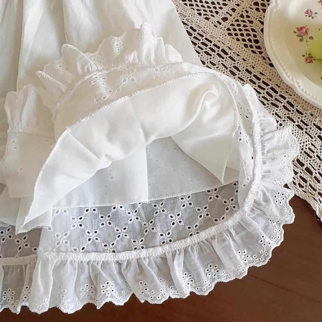 Girls' Leather Jacket with Jacquard Midi Cake Skirt - Spring/Autumn Fashion (AQA086-AQA087)