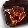 Japanese style Flower Shape Glass Tea Pitcher Heat Resistant Sharing Glass Tea Cup Fair Cup Chahai Kungfu Tea Set Accessories