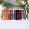 8ml Mini Refillable Travel Perfume Spray Bottle, Bottom-Fill, Round Head, Self-Pump, Portable, In Stock