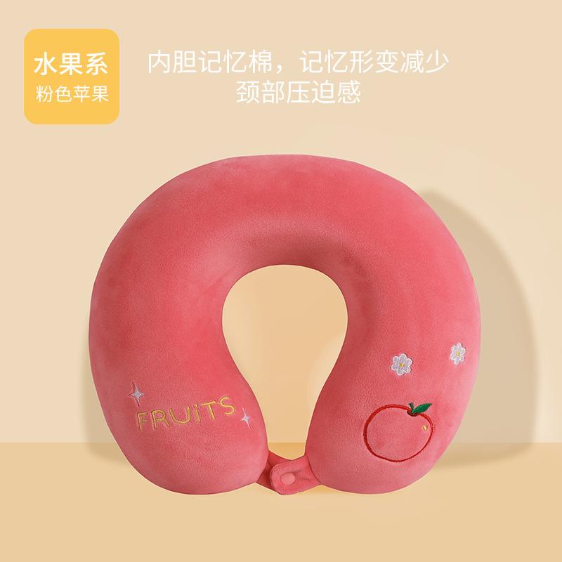 Office nap neck pillow, memory foam, travel plane pillow 28*27cm