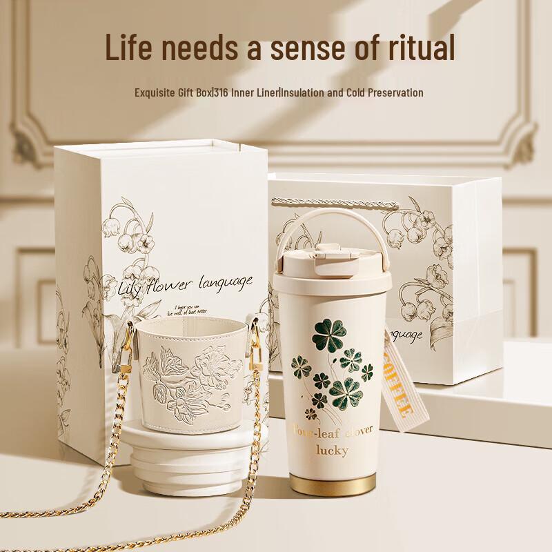 Xiduomi Women s Dual-Drink Insulated Tumbler