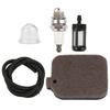 New Practical Garden Tool Parts Air Filter Fuel Line Power Tool Parts Air Filter BG85 Blower Air Filter Fuel Line
