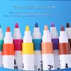 24 Colors Acrylic Paint Markers Waterproof Vibrant Colors For Art Creation Diy Crafts Drawing School Projects