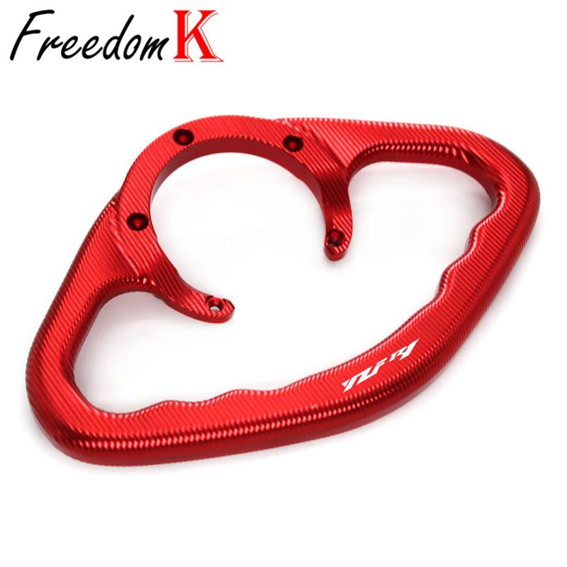 For Yamaha YZF R1 1998-2014 2013 Motorcycle Accessories CNC Passenger Handgrips Hand Grip Tank Grab Bar Handles