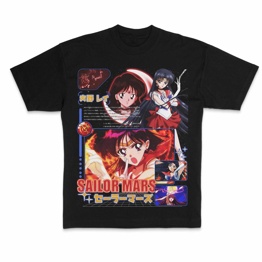 Sailor Moon Sailor Venere (Minako Aino) T-shirt Oversize Grafica Anime Bootleg Anni '90 Vintage, Maglietta Streetwear Ragazza Magica Retro, Top Casual Unisex