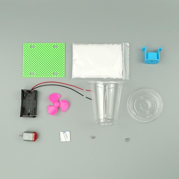 Electric Static Snow Experiment Diy Handmade Teaching Aids Technology Small Production Kindergarten Students Stem Maker Materials