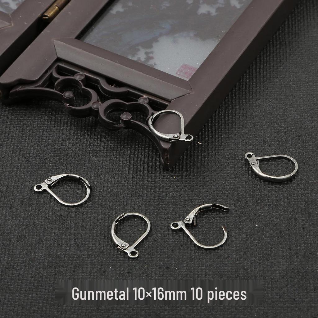 Copper Minimalist French Ear Hook Earrings - Handmade DIY Jewelry Accessories