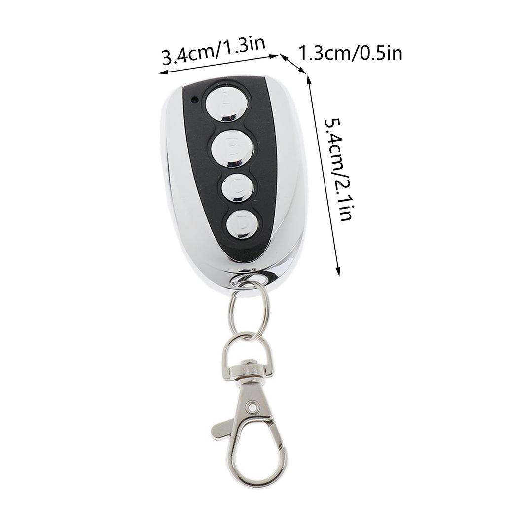4Pcs Universal Electric Clone Door Garage Door Opener Remote Key