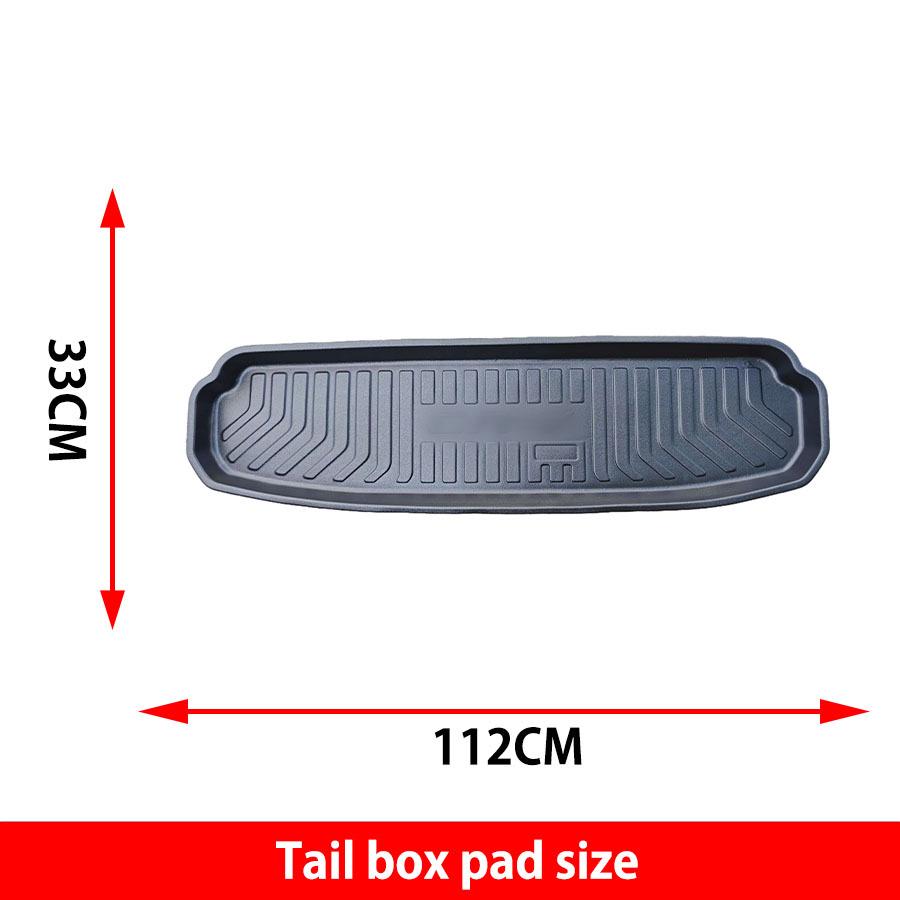 Honda CR-V 7-Seater Trunk Mat: Wear-Resistant, Waterproof TPE for Eco-Friendly Interior Modification.