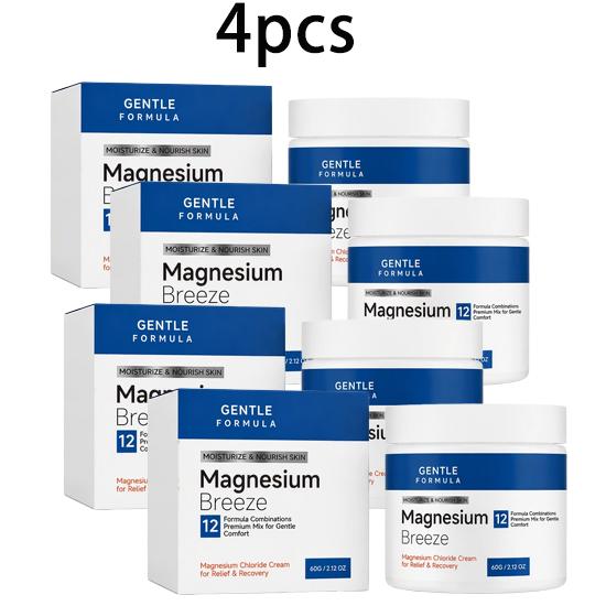 Magnesium Chloride Cream, Gentle Moisturizing Body Massage, Easy to Apply Soothing Daily Care 60g