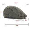 HT4904 Beret Cap New Spring Autumn Hats for Men Women Artist Painter Beret Hat Cotton Ivy Flat Cap Male Female Adjustable Berets