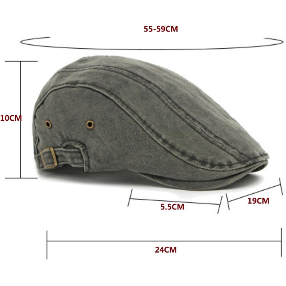 HT4904 Beret Cap New Spring Autumn Hats for Men Women Artist Painter Beret Hat Cotton Ivy Flat Cap Male Female Adjustable Berets