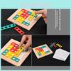 Tetris Wooden Mathematical Thinking Logic Training Puzzle Children Puzzle Toy