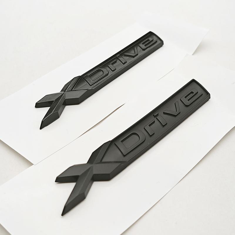 NEW 3D ABS Car Sticker Logo Xdrive Emblem Trunk Badge Nameplate X Drive For BMW Xdrive 320d 320i 530d 525d E60 G20 Accessories