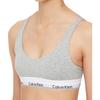 Calvin Klein Buchstabe Bequem Einfacher BH Damenunterwäsche Grau QF7586AD-P7A