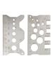 Metric 2PCS Screw Thread Pitch Gauge Ruler for Various Bolt and Nut Sizes