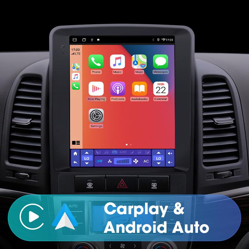 9.7" 2 Din Android 12 Car Radio For Hyundai Santa Fe 2 2006-2012 Multimedia Video Player GPS 4G Carplay Auto Stereo RDS DSP DVD