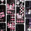 Cartoon K-Kuromi Phone Case For Huawei P 8 9 10 20 30 40 50 Pro Lite Psmart Honor 10 Lite 70 Mate 20lite