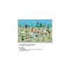 Yanoman Moomin Picnic in Flower Field 1000 Pieces Jigsaw Puzzle 50x75cm with Instruction Card and Glue Stick