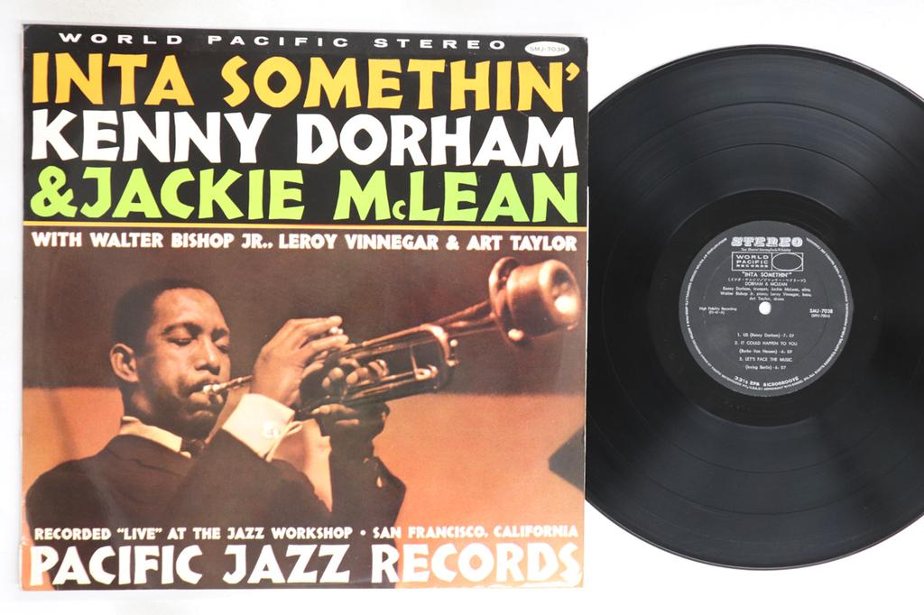 LP Record KENNY DORHAM, JACKIE MCLEAN - Inta Somethin' SMJ7038 PACIFIC JAZZ 1962 Japan Jazz Used
