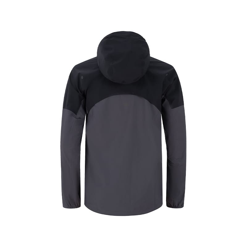 ASICS Jackets Men's Black/Gray Hooded (Non-detachable) Moderate Other 2011D435-001