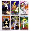 4*2.36 Inch Cat Tarot Deck Funny Witchy Cat Kawaii Uwu 22pcs Major Arcana - For Family Gathering Divination Board Game 10.3*6cm