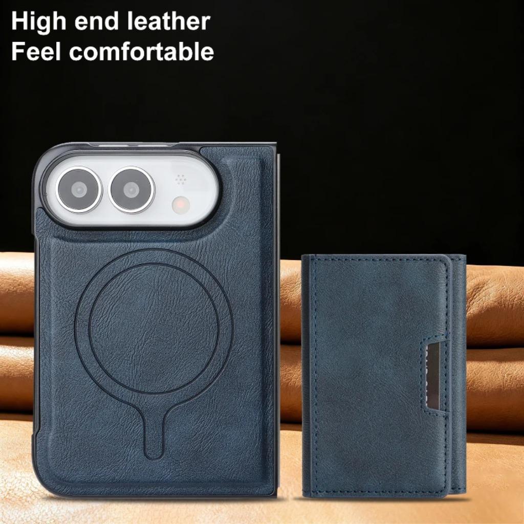 2-in-1 ādas maciņa korpuss Apple iPhone