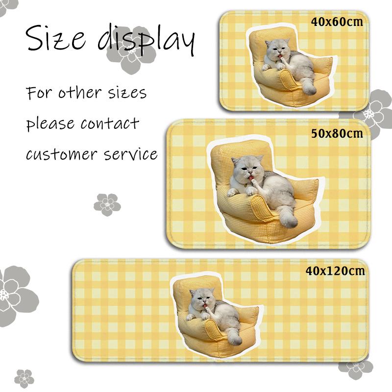 Inside Carpet Black Personality Entrance Doormat Living Room Rugs Foot Carpets Bathroom Rug Floor Mats Non-slip Hallway Mat