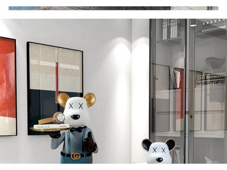 Figurka Bearbrick Okrągły Stojak Podwyższający Platforma Cylindryczna