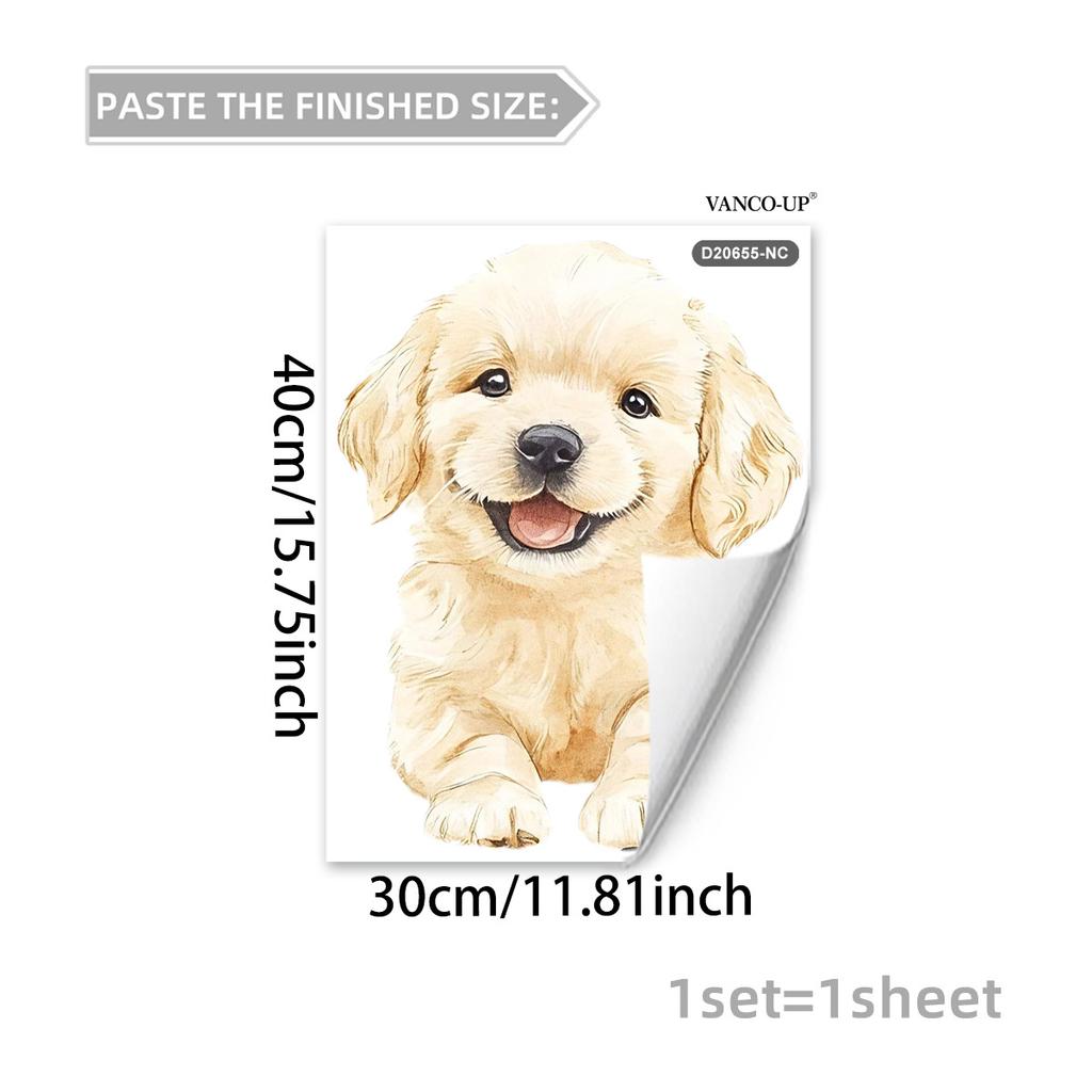 Creative Cartoon Animal Butterfly Static Window Stickers, No Glue Removable Glass Decals for Home Decor