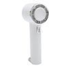 Portable Handheld Fan 5 Speeds 1200mAh White Outdoor Desktop