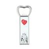 Bloodhound, Pies Św. Huberta - Dog Bottle Opener, Personalized Fridge Magnet Opener, Unique Gift for a Man from the Art-Dog Brand