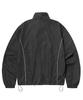 Filluminate Curved Line Windbreaker - Black