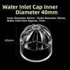 Transparent Aquarium Drain Pipe Cap Breathable Fish Tank Filter Strainer Cap  Aquarium Filtration