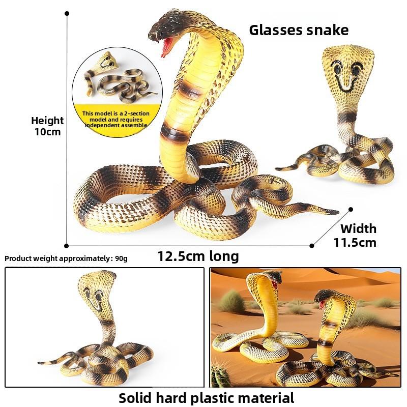 Simulated Lizard Cobra Gecko Crawling Animal Model Toy For Home Decor And Educational Display
