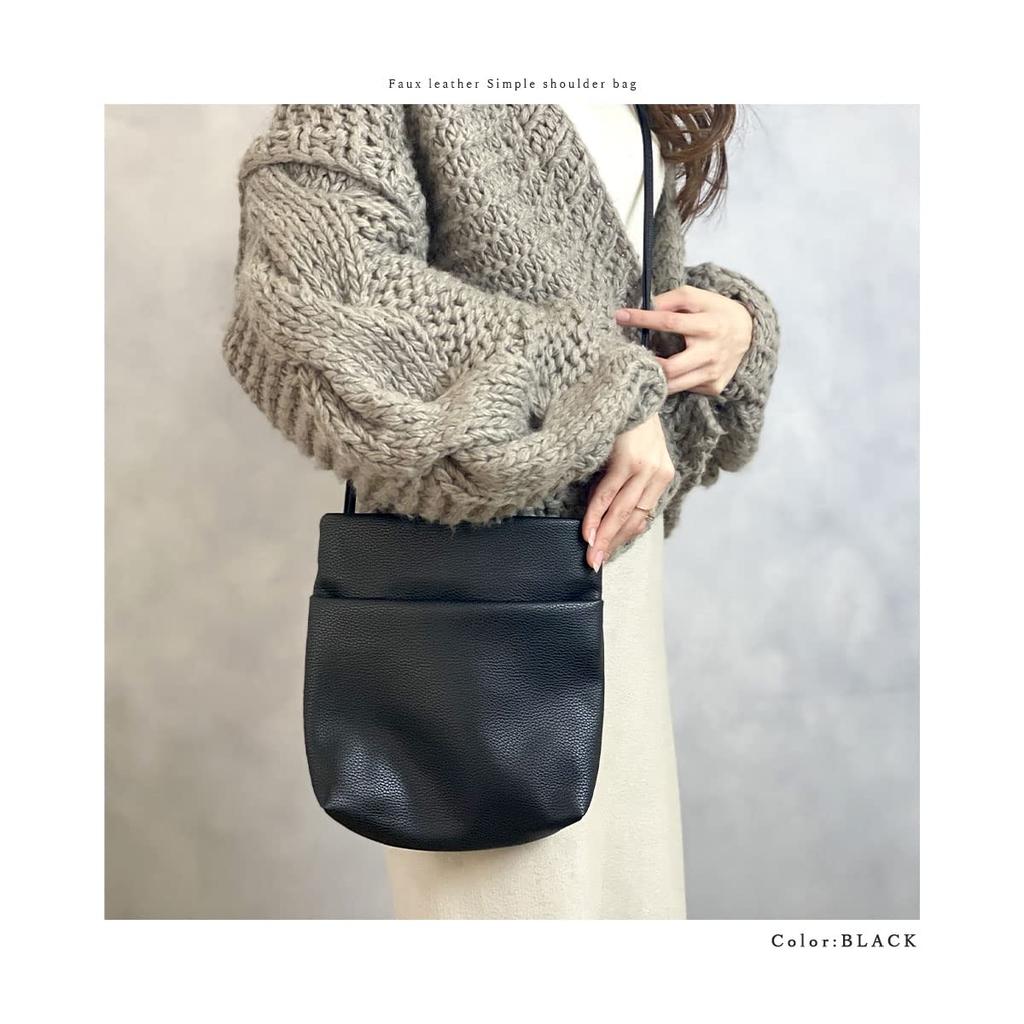 Gisele Women's Shoulder Bag with Smartphone Pouch, Lightweight, with Zipper Pocket, Perfect for Commuting, Outings, and Leisure (Black)