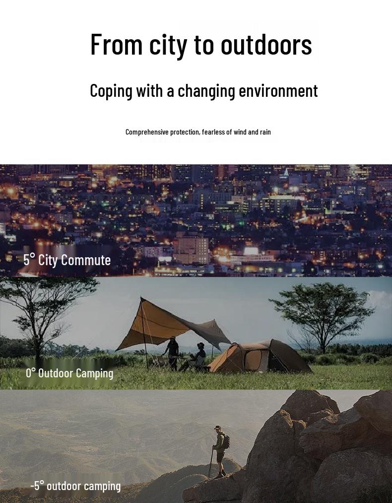 Unisex Outdoor 3-in-1 Tech Mountaineering Suit: Waterproof, Windproof, Temperature-Regulating, Fashionable, Wear-Resistant, Scratch-Resistant.