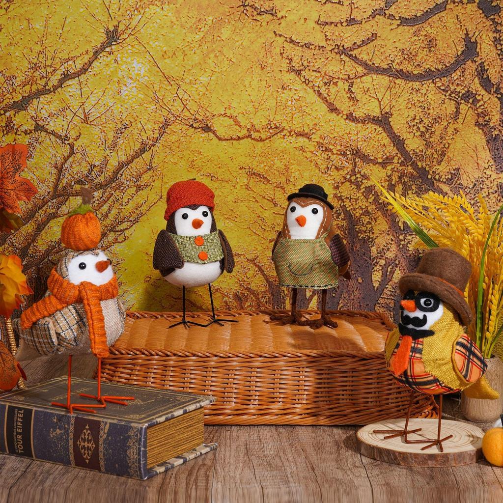Thanksgiving Bird Plush Toy, Thanksgiving Bird Plush Doll - Thanksgiving Bird Plush For A Cuddly Experience, Thanksgiving Bird Shaped Dolls