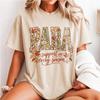 Autumn Paraprofessional Shirt, Botanical Para Tee with Autumn Leaves, Support In Every Season, Teacher Aide Gifts, School Staff Appreciation
