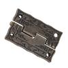 10Pcs 0 Degrees  270 Degrees  Antique Bronze Cabinet Jewelry Box Hinges Door Furniture Wood Case