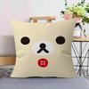 Popular Cute R-Rilakkuma Cushion Cover Polyester Sofa Cushions Decorative Throw Pillows Home Decoration Pillowcover