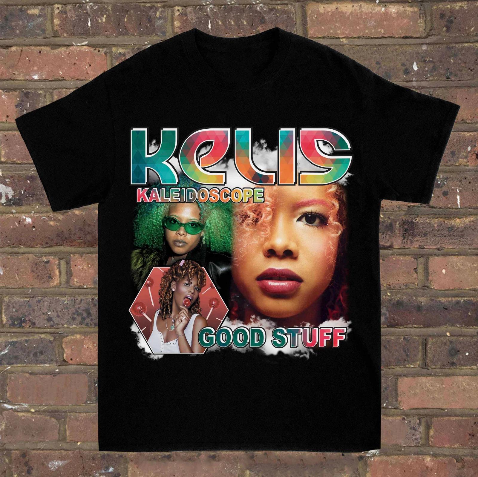 

Hot Trend Kelis Black Short Sleeve Cotton Unisex All Size Tee Shirt QQ491 L