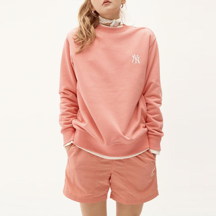 New MLB Sweatshirts Unisex Pink 31MT10111-50P