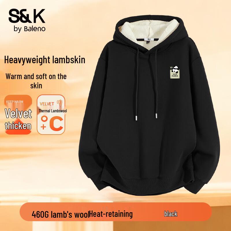 Baleno S&K Series Men s JPB Lying Panda Hooded Sweatshirt 3XL