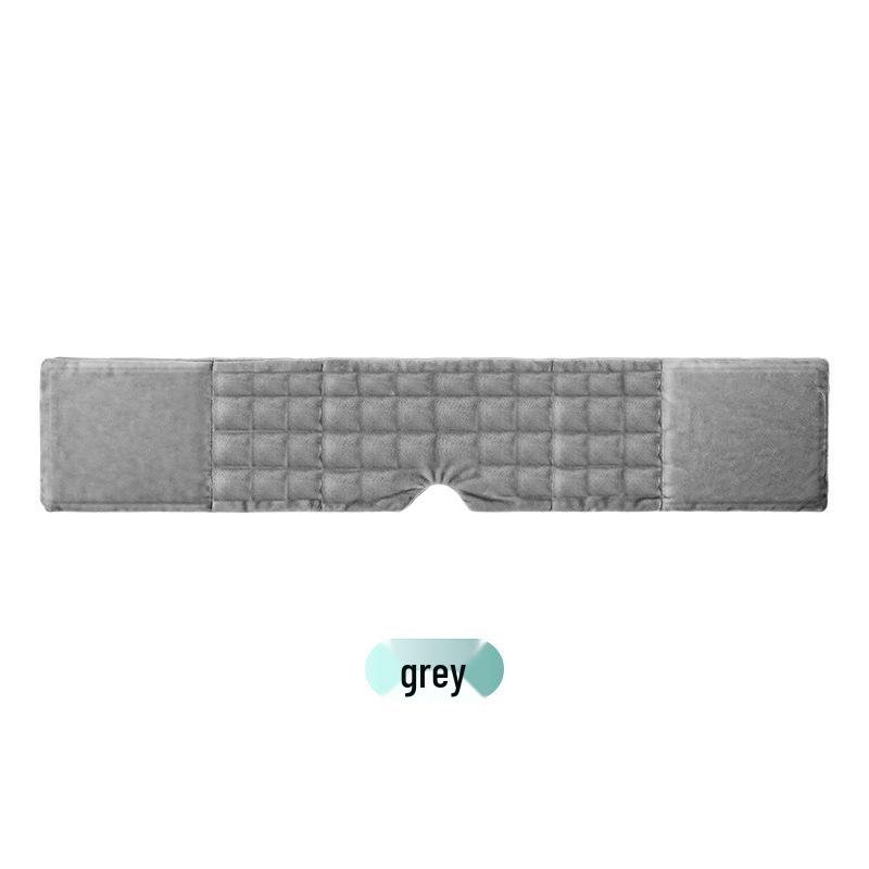 

Gravity Eye Mask: Ultra-Soft, Extended Design for Comfort - Ideal for Adults and Students During Breaks серый