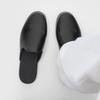 Summer New Lazy One-pedal Boken Shoes Casual Lazy Flat-bottomed Bag Head Slippers 25534 black-J