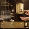 Stainless Steel Soap Dispenser Gold Liquid Soap Dispenser Manual Soap Dispenser  Space Saving